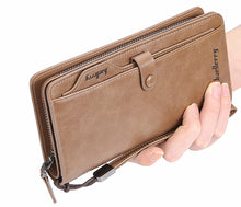 Large Capacity Leather Men Wallet