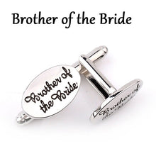 Oval Wedding Cufflinks Men