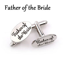 Oval Wedding Cufflinks Men