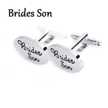Oval Wedding Cufflinks Men
