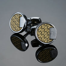 Steel Laser Engraving Cuff Links Men