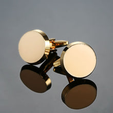 Steel Laser Engraving Cuff Links Men