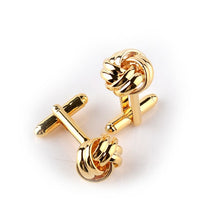 Gold Silver Plated Cuff Links Men