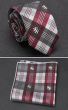 Men Hanky Necktie Dot Striped