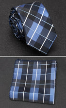 Men Hanky Necktie Dot Striped