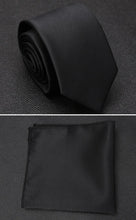 Men Hanky Necktie Dot Striped