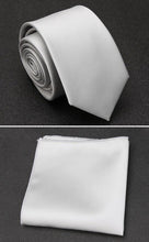 Men Hanky Necktie Dot Striped