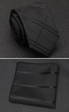 Men Hanky Necktie Dot Striped