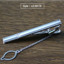 Metal Bar Clasp Tie Clip Men