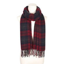 Foulard Plaid Casual Scarf Men