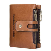 Genuine Leather Men Card Holder Wallet