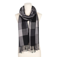 Cashmere Men Scarf Foulard Plaid
