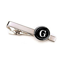 Alphabet Letters Tie Clip Men