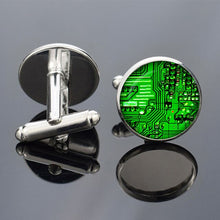 Computer Geek Cufflinks Men