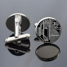 Computer Geek Cufflinks Men