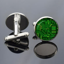 Computer Geek Cufflinks Men