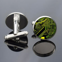 Computer Geek Cufflinks Men
