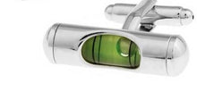 Green Level Meter Cufflink Men
