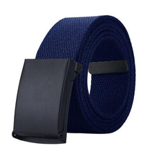 Metal Slider Buckle Men Belt