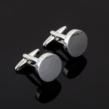 Laser Engraved Check Sudoku Design Cuff Links Men