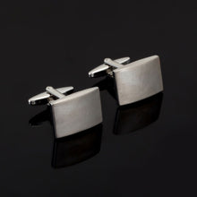 Laser Engraved Check Sudoku Design Cuff Links Men