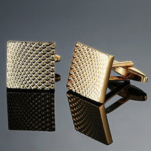 Laser Engraved Check Sudoku Design Cuff Links Men