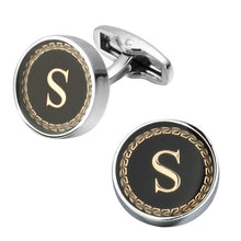 The English alphabet Cuff Links Men