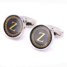 The English alphabet Cuff Links Men