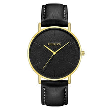 Men Leather Quartz Watch
