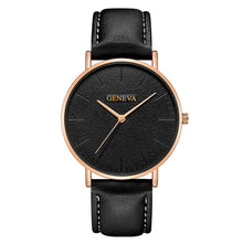 Men Leather Quartz Watch