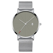 Simple Men's Stainless Steel Watch