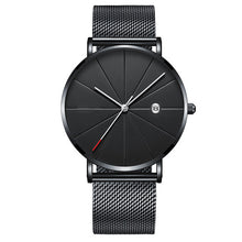 Simple Men's Stainless Steel Watch