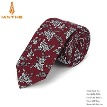 Cotton Men's Paisley Print Neck Ties