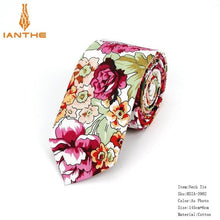 Cotton Men's Paisley Print Neck Ties