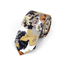 Cotton Men's Paisley Print Neck Ties