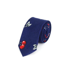 Cotton Men's Paisley Print Neck Ties