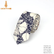 Cotton Men's Paisley Print Neck Ties
