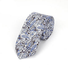 Cotton Men's Paisley Print Neck Ties