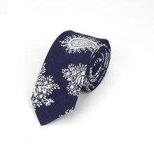 Cotton Men's Paisley Print Neck Ties
