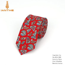 Cotton Men's Paisley Print Neck Ties