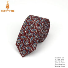 Cotton Men's Paisley Print Neck Ties