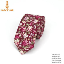 Cotton Men's Paisley Print Neck Ties