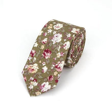 Cotton Men's Paisley Print Neck Ties