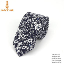 Cotton Men's Paisley Print Neck Ties