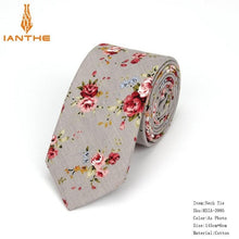 Cotton Men's Paisley Print Neck Ties