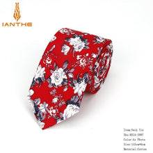 Cotton Men's Paisley Print Neck Ties