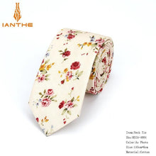 Cotton Men's Paisley Print Neck Ties