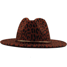Flat Brim Wool Felt Jazz Fedora Has Men