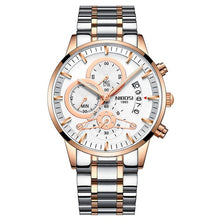 Stainless Steel Auto Date Men Wristwatch