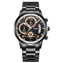 Stainless Steel Auto Date Men Wristwatch